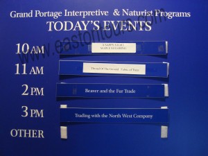 Grand Portage naturist programs